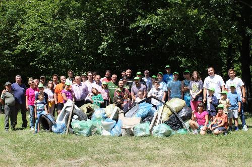 Acțiune de ecologizare a raului Putna